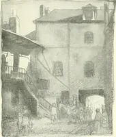An illustration from The Slade; a collection of drawings and some pictures done by past and present students of the London Slade School of Art, MDCCCXCIII-MDCCCVII (1907)