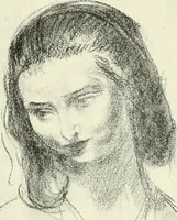 An illustration from The Slade; a collection of drawings and some pictures done by past and present students of the London Slade School of Art, MDCCCXCIII-MDCCCVII (1907)