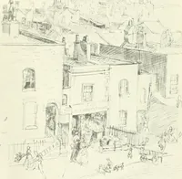 An illustration from The Slade; a collection of drawings and some pictures done by past and present students of the London Slade School of Art, MDCCCXCIII-MDCCCVII (1907)