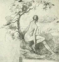 An illustration from The Slade; a collection of drawings and some pictures done by past and present students of the London Slade School of Art, MDCCCXCIII-MDCCCVII (1907)