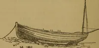 An illustration from Small-boat sailing; an explanation of the management of small yachts, half-decked and open sailing-boats of various rigs; sailing on sea and on river; cruising, etc (1902)