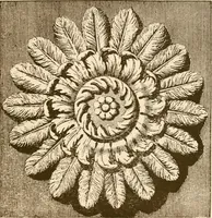 An illustration from A small collection of ancient rosettes as found on Roman monuments (1913)