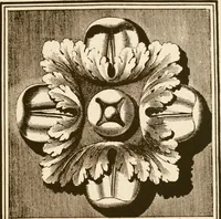 An illustration from A small collection of ancient rosettes as found on Roman monuments (1913)