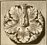 An illustration from A small collection of ancient rosettes as found on Roman monuments (1913)