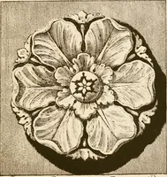 An illustration from A small collection of ancient rosettes as found on Roman monuments (1913)