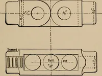 An illustration from Small engines and boilers; a manual of concise and specific directions for the construction of small steam engines and boilers of modern types ... for amateurs and others interested in such work (1899)