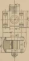 An illustration from Small engines and boilers; a manual of concise and specific directions for the construction of small steam engines and boilers of modern types ... for amateurs and others interested in such work (1899)