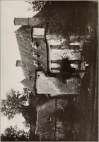 An illustration from Small French buildings; the architecture of town and country, comprising cottages, farmhouses, minor chateaux or manors with their farm groups, small town dwellings, and a few churches (1921)