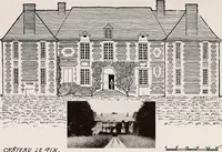 Picture 119 of 181 from Small French buildings; the architecture of town and country, comprising cottages, farmhouses, minor chateaux or manors with their farm groups, small town dwellings, and a few churches (1921), leaf 200