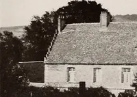 An illustration from Small French buildings; the architecture of town and country, comprising cottages, farmhouses, minor chateaux or manors with their farm groups, small town dwellings, and a few churches (1921)