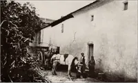 Picture 151 of 181 from Small French buildings; the architecture of town and country, comprising cottages, farmhouses, minor chateaux or manors with their farm groups, small town dwellings, and a few churches (1921), leaf 250