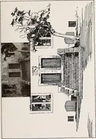An illustration from Small French buildings; the architecture of town and country, comprising cottages, farmhouses, minor chateaux or manors with their farm groups, small town dwellings, and a few churches (1921)
