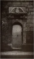 An illustration from Small French buildings; the architecture of town and country, comprising cottages, farmhouses, minor chateaux or manors with their farm groups, small town dwellings, and a few churches (1921)