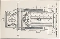 An illustration from Small French buildings; the architecture of town and country, comprising cottages, farmhouses, minor chateaux or manors with their farm groups, small town dwellings, and a few churches (1921)