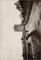 An illustration from Small French buildings; the architecture of town and country, comprising cottages, farmhouses, minor chateaux or manors with their farm groups, small town dwellings, and a few churches (1921)