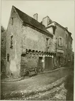 An illustration from Small French buildings; the architecture of town and country, comprising cottages, farmhouses, minor chateaux or manors with their farm groups, small town dwellings, and a few churches (1921)