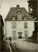 Picture 70 of 179 from Small French buildings; the architecture of town and country, comprising cottages, farmhouses, minor chateaux or manors with their farm groups, small town dwellings, and a few churches (1921), leaf 132
