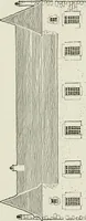 An illustration from Small French buildings; the architecture of town and country, comprising cottages, farmhouses, minor chateaux or manors with their farm groups, small town dwellings, and a few churches (1921)