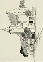 An illustration from Small French buildings; the architecture of town and country, comprising cottages, farmhouses, minor chateaux or manors with their farm groups, small town dwellings, and a few churches (1921)