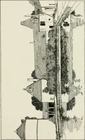 An illustration from Small French buildings; the architecture of town and country, comprising cottages, farmhouses, minor chateaux or manors with their farm groups, small town dwellings, and a few churches (1921)