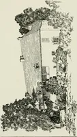 An illustration from Small French buildings; the architecture of town and country, comprising cottages, farmhouses, minor chateaux or manors with their farm groups, small town dwellings, and a few churches (1921)