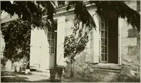 An illustration from Small French buildings; the architecture of town and country, comprising cottages, farmhouses, minor chateaux or manors with their farm groups, small town dwellings, and a few churches (1921)