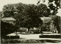 An illustration from Small French buildings; the architecture of town and country, comprising cottages, farmhouses, minor chateaux or manors with their farm groups, small town dwellings, and a few churches (1921)