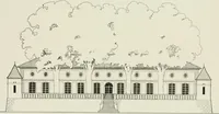 Picture 145 of 179 from Small French buildings; the architecture of town and country, comprising cottages, farmhouses, minor chateaux or manors with their farm groups, small town dwellings, and a few churches (1921), leaf 246
