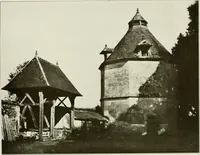 Picture 153 of 179 from Small French buildings; the architecture of town and country, comprising cottages, farmhouses, minor chateaux or manors with their farm groups, small town dwellings, and a few churches (1921), leaf 260