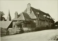 Picture 16 of 179 from Small French buildings; the architecture of town and country, comprising cottages, farmhouses, minor chateaux or manors with their farm groups, small town dwellings, and a few churches (1921), leaf 48