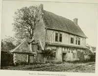 Picture 17 of 179 from Small French buildings; the architecture of town and country, comprising cottages, farmhouses, minor chateaux or manors with their farm groups, small town dwellings, and a few churches (1921), leaf 50
