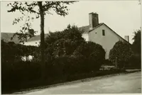 An illustration from Small French buildings; the architecture of town and country, comprising cottages, farmhouses, minor chateaux or manors with their farm groups, small town dwellings, and a few churches (1921)