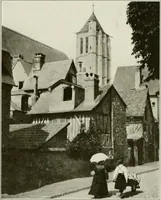 Picture 42 of 179 from Small French buildings; the architecture of town and country, comprising cottages, farmhouses, minor chateaux or manors with their farm groups, small town dwellings, and a few churches (1921), leaf 88