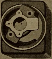An illustration from Small motors, transformers, electromagnets; a practical presentation of design and construction data for small motors, small low- and high-tension transformers, electromagnets, and induction coils (1920)