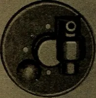 An illustration from Small motors, transformers, electromagnets; a practical presentation of design and construction data for small motors, small low- and high-tension transformers, electromagnets, and induction coils (1920)