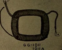 An illustration from Small motors, transformers, electromagnets; a practical presentation of design and construction data for small motors, small low- and high-tension transformers, electromagnets, and induction coils (1920)