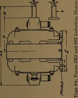 An illustration from Small motors, transformers, electromagnets; a practical presentation of design and construction data for small motors, small low- and high-tension transformers, electromagnets, and induction coils (1920)