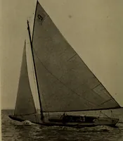 An illustration from The small yacht, its management and handling for racing and sailing, with chapters on construction (1909)