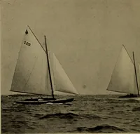 An illustration from The small yacht, its management and handling for racing and sailing, with chapters on construction (1909)