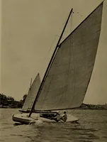 An illustration from The small yacht, its management and handling for racing and sailing, with chapters on construction (1909)
