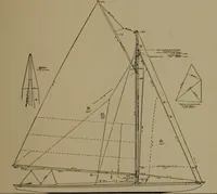 An illustration from The small yacht, its management and handling for racing and sailing, with chapters on construction (1909)