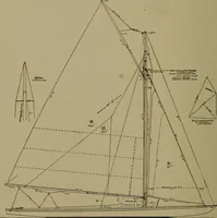 An illustration from The small yacht, its management and handling for racing and sailing, with chapters on construction (1909)