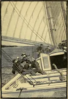 An illustration from Snug Harbor : or, The Champlain mechanics (1884)