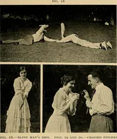 An illustration from Social games and group dances; a collection of games and dances suitable for community and social use (1919)