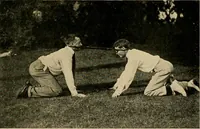An illustration from Social games and group dances; a collection of games and dances suitable for community and social use (1919)