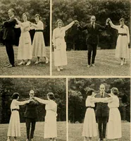Picture 28 of 38 from Social games and group dances; a collection of games and dances suitable for community and social use (1919), leaf 244