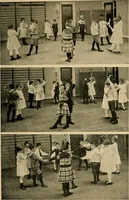 An illustration from Social games and group dances; a collection of games and dances suitable for community and social use (1919)