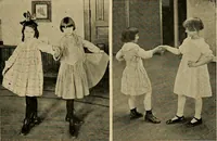 An illustration from Social games and group dances; a collection of games and dances suitable for community and social use (1919)