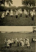 An illustration from Social games and group dances; a collection of games and dances suitable for community and social use (1919)