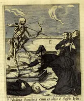 Picture 6 of 55 from Societas Jesu apostolorum imitatrix, sive Gesta praeclara et virtutes eorum, qui è Societate Jesu in procuranda salute animarum, per apostolicas missiones, conciones, sacramentorum ministeria, evangelij inter fideles & infideles propagationem, ceteráque munia apostolica, per totum orbem terrarum speciali zelo desudâ[ve]runt. Pars prima Societatis Jesu Europaeae. (1694), leaf 168